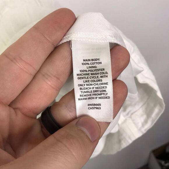 BP Nordstrom Dress Womens Small Milkmaid Cottagecore Angel Natural Cotton - Picture 6 of 8